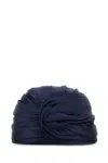 Valentino Twisted Satin Turban Finish In Blue