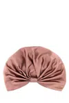 Valentino Wrap-around Silk Turban With Voluminous Effect In Landphardoro