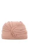 Valentino Rigid Wool-blend Turban In Pink
