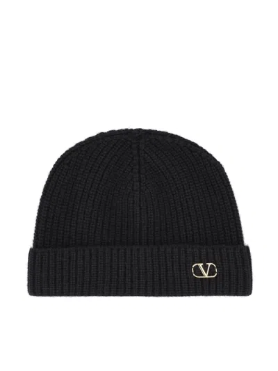 Valentino Garavani Hats In Black