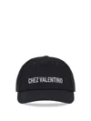 Valentino Cotton Baseball Cap With Embroidery