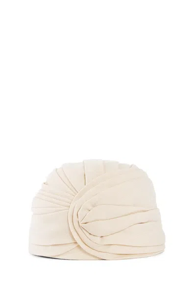 Valentino Garavani Structured Hats In White