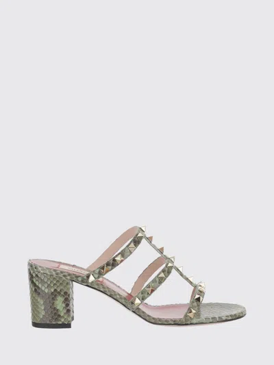 Valentino Garavani Heeled Sandal Woman Color Green