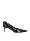 Valentino Garavani Woman Pumps Black Size 8 Leather In Black