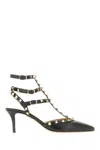 Valentino Rockstud Leather Slingback Pumps