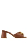 Valentino Vlogo Signature 60mm Patent Sandals
