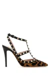 Valentino Garavani Heeled Shoes In Animal Print