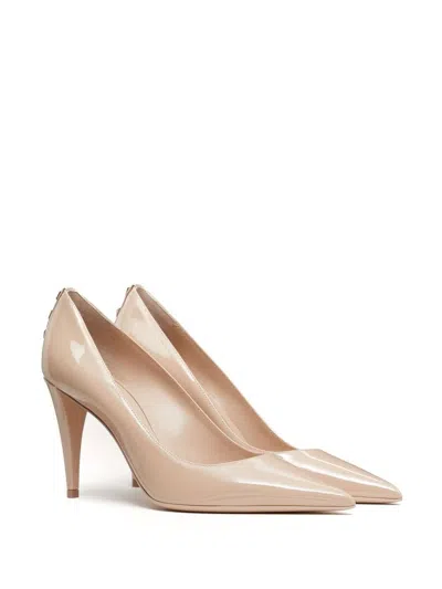 Valentino Garavani Heeled Shoes In Beige