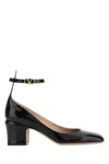 Valentino Garavani Woman Pumps Black Size 9 Soft Leather In Black