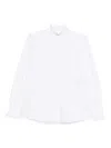 Valentino Garavani High-neck Shirt With Ruffles In White