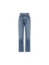 Valentino Wide- Leg Jeans In Denim
