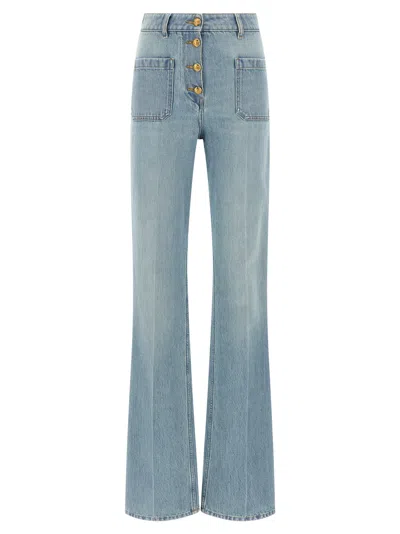 Valentino Garavani High Waist Jeans Light Blue