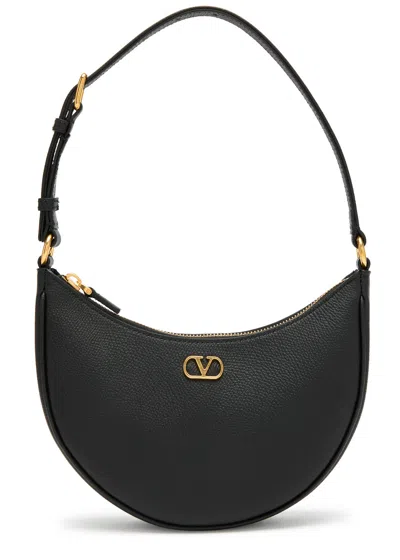 VALENTINO GARAVANI VALENTINO GARAVANI HOBO MINI LEATHER SHOULDER BAG
