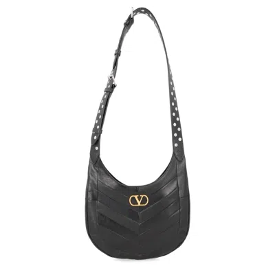 Valentino Garavani Hoboho Bag In Black
