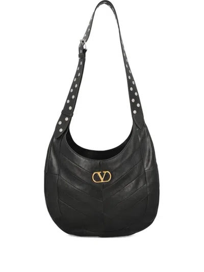 VALENTINO GARAVANI VALENTINO GARAVANI HOBOHO MEDIUM LEATHER HOBO BAG