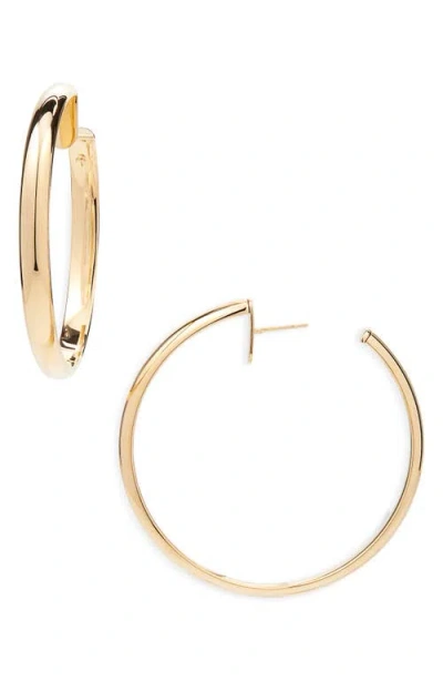 Valentino Garavani Hoop Earrings In Gold