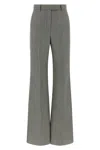 Valentino Blackwhite Houndstooth Pants In Gray