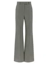 Valentino Blackwhite Houndstooth Pants In Multi