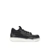Valentino Garavani Hybrid Rainboot Leather Sneakers With Signature Branding