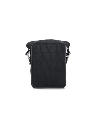Valentino Garavani Iconographe' Crossbody Bag – Black