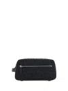 Valentino Iconographe Textured Fabric Tote Bag In Black
