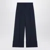 Valentino Garavani Indigo Pants In And In Purple