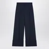 Valentino Garavani Indigo Pants In And In Purple