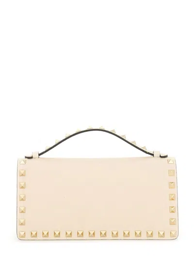 VALENTINO GARAVANI VALENTINO GARAVANI IVORY LEATHER WALLETS