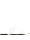Valentino Garavani Ivory Pvc  Garavani Chain 1967 Slippers
