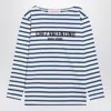 Valentino Chez Logo Long-sleeved Stripe T-shirt