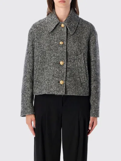 VALENTINO VALENTINO GARAVANI JACKET WOMAN COLOR BLACK,I79254002