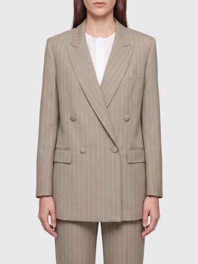 Valentino Garavani Jacket Woman Color Mud In Neutral