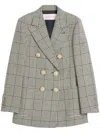 Valentino Garavani Houndstooth Double-breasted Jacket