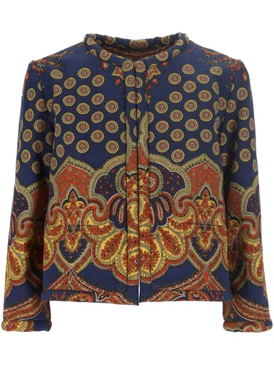 Valentino Garavani Jackets In Blue