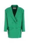 Valentino Oversized Double-breasted Wool And Silk-blend Crepe Blazer