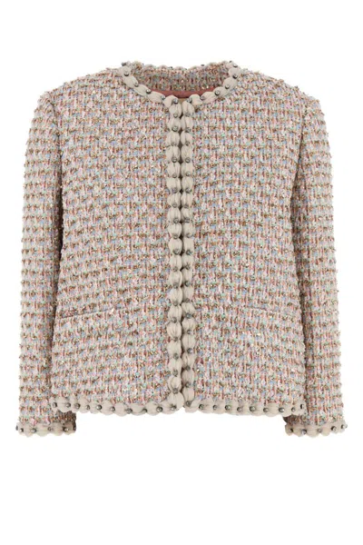 Valentino Garavani Jackets And Vests In Multi