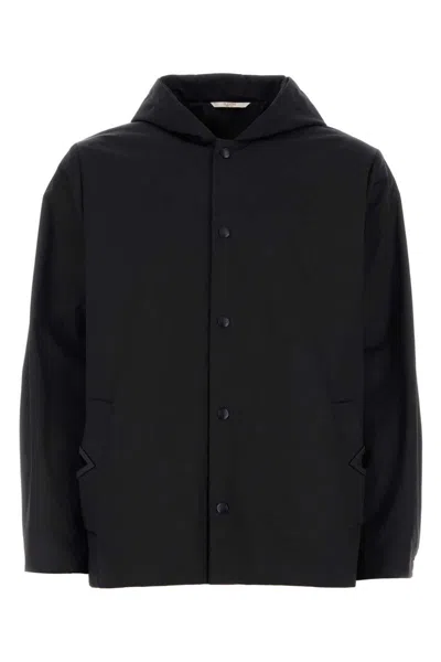 Valentino Garavani Jackets In Black