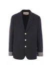 Valentino Garavani Jackets In Blue