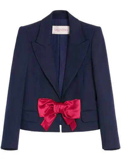 Valentino Garavani Jackets In Blue