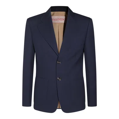 Valentino Garavani Jackets In Blue