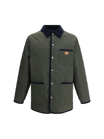 Valentino Garavani Jackets In Black