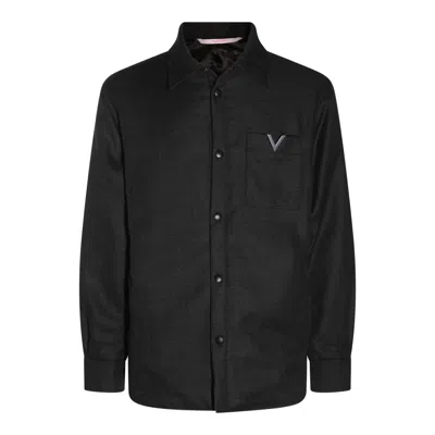Valentino Garavani Jackets In Grey