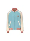 Valentino Le Chat De La Maison Wool Bomber Jacket In Multi