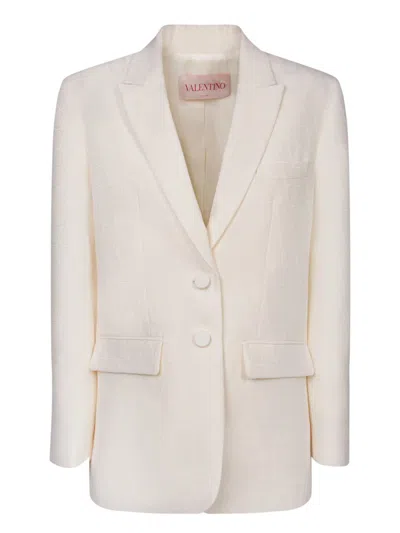 Valentino Garavani Jackets In Neutral