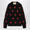 Valentino Garavani Jacquard Sweater In Black