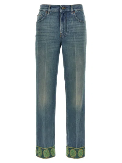 VALENTINO VALENTINO GARAVANI JACQUARD JEANS