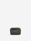 Valentino Garavani Jacquard Logo Crossbody Bag In Military Green