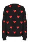Valentino Garavani Jacquard Sweater In Black