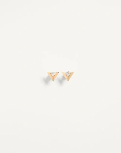 Valentino Garavani Je Les V Earrings In Gold