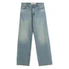 Valentino Stitched Belt Loops Straight Five-pocket Trousers